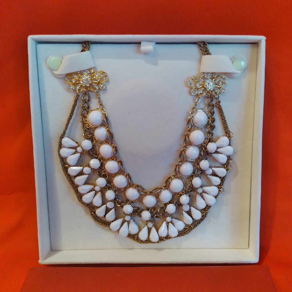 Majorica Necklace In Original Box